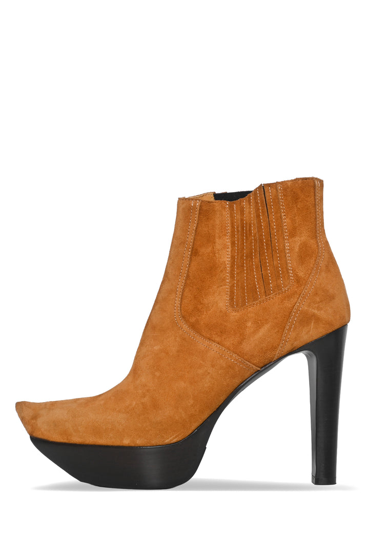 R13 Size 41 Pointy Toe Platform Heeled  Ankle Boots