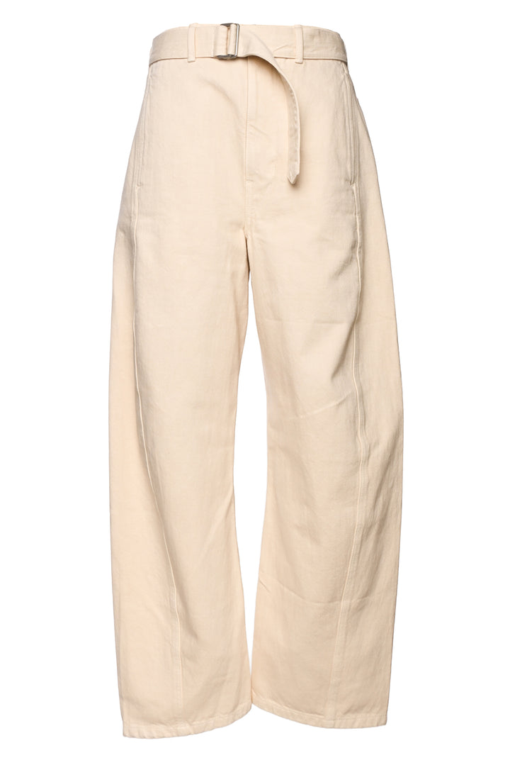 LEMAIRE Size XS Twisted Belted Denim Jeans