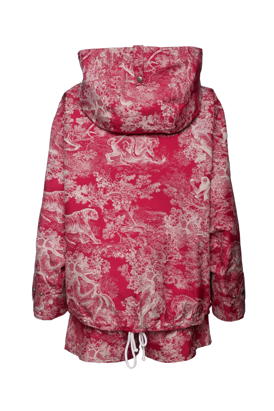 Christian Dior Size 4 Toile De Jouy Anorak & Shorts Set