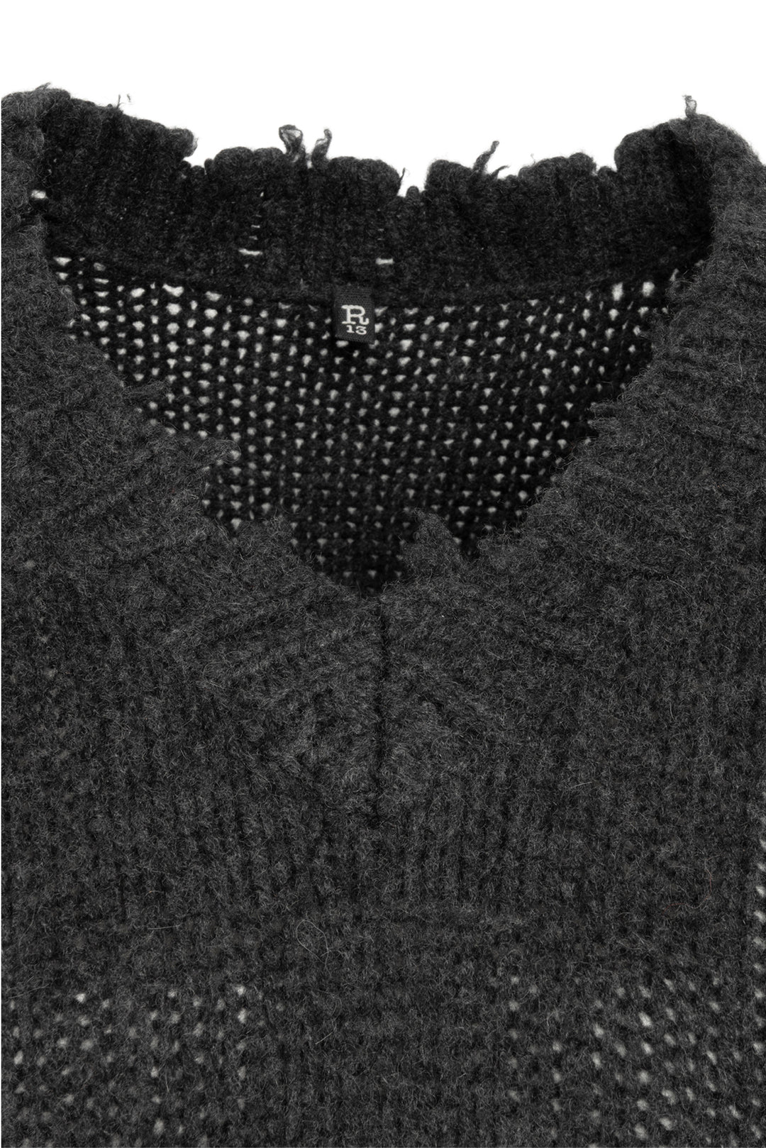 R13 Size S Boyfriend V Neck Cashmere Sweater