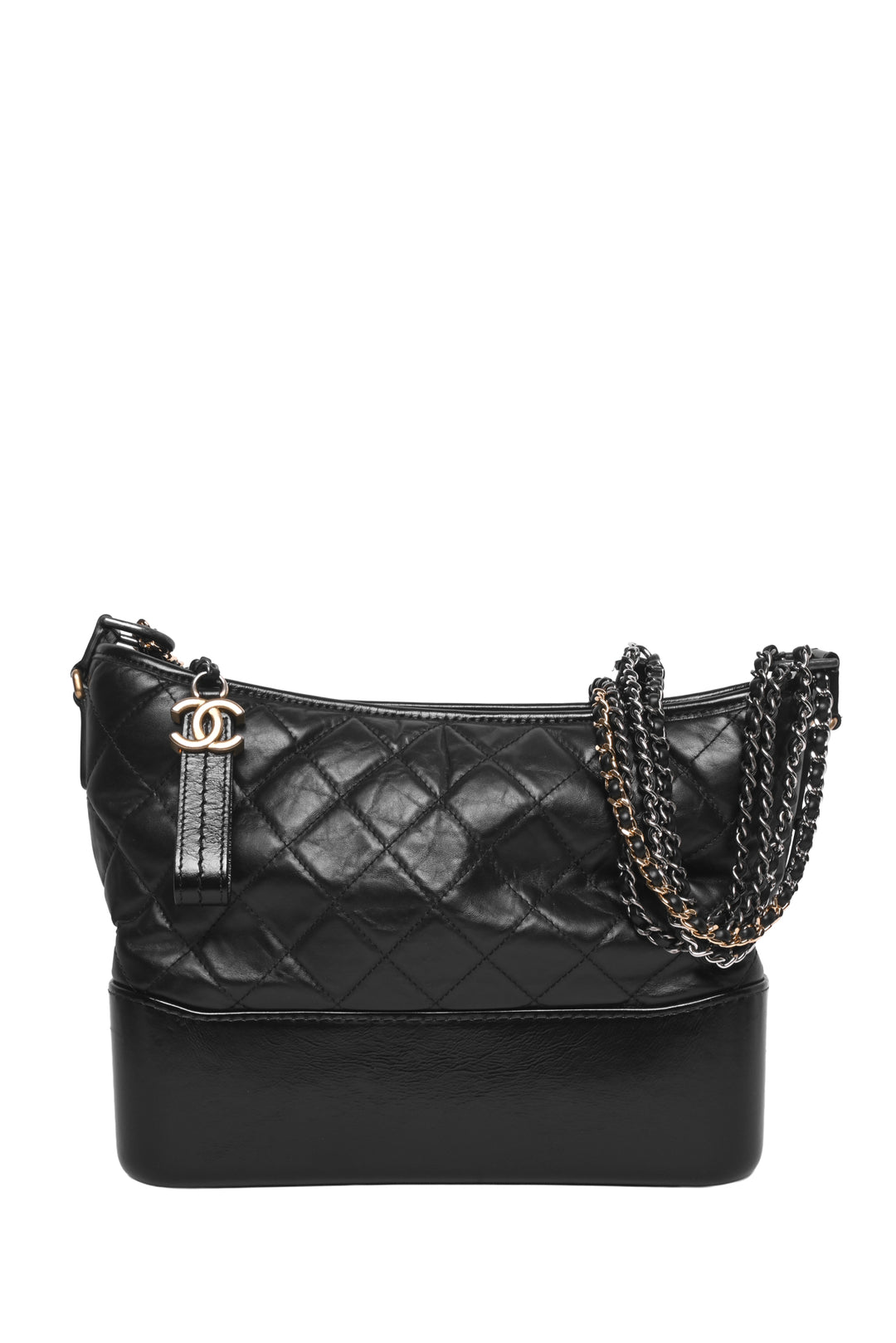 Chanel 2017-2018 Quilted Leather Gabrielle Medium Hobo
