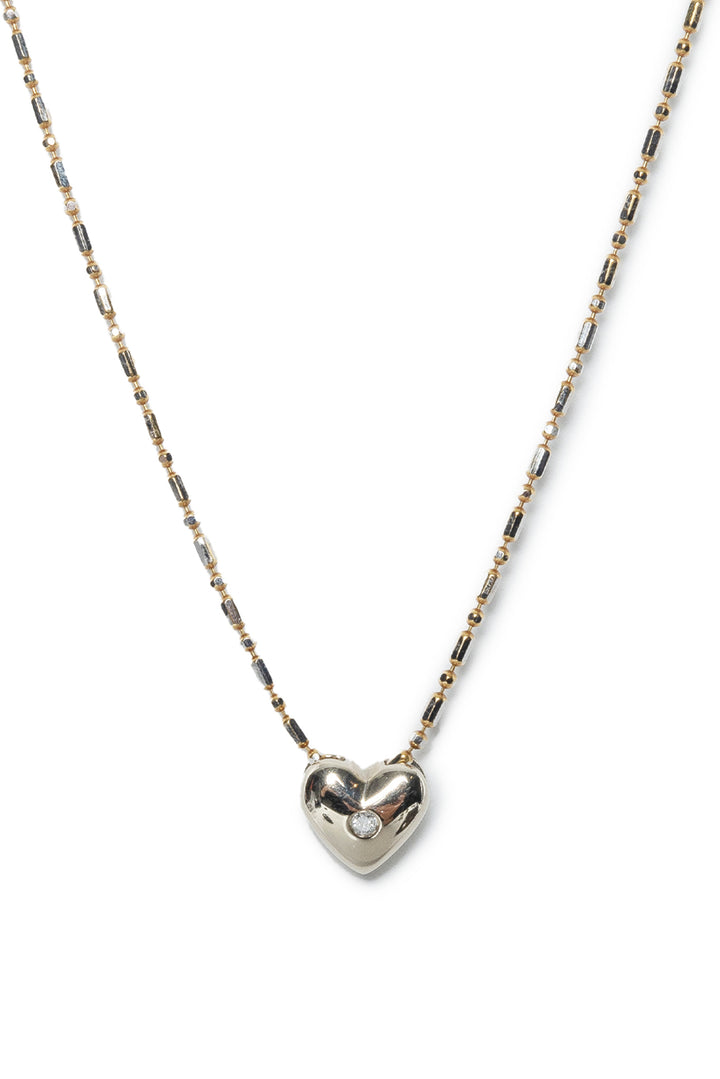 14k Gold Heart Necklace