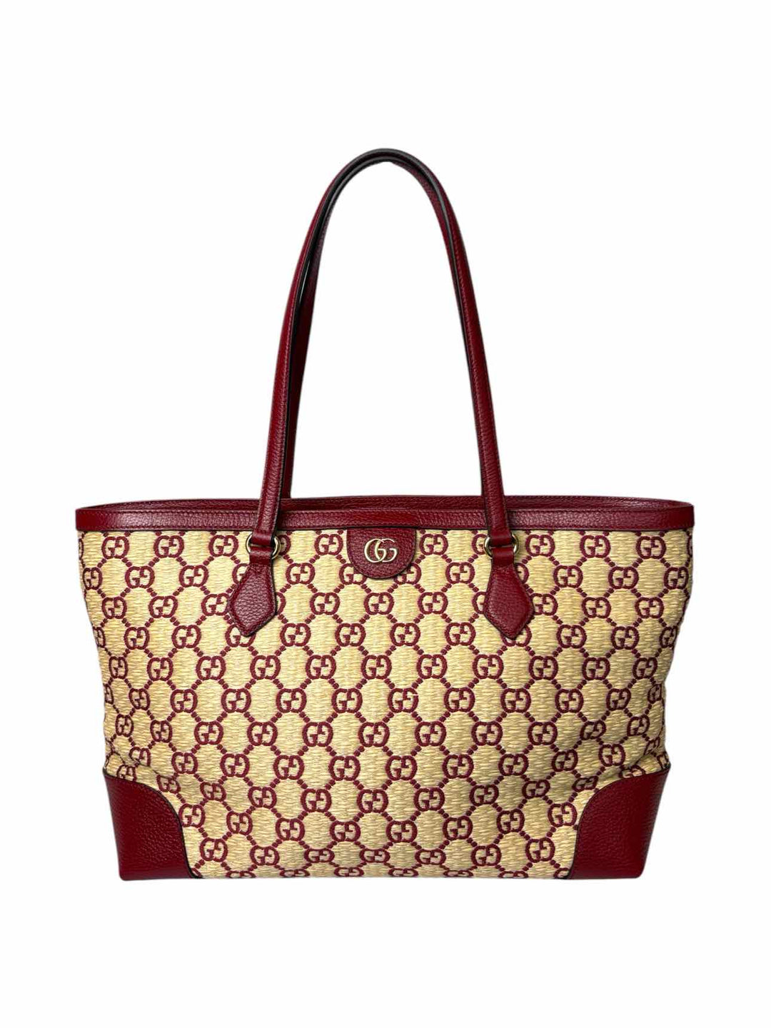 Gucci Raffia Ophidia GG Purse