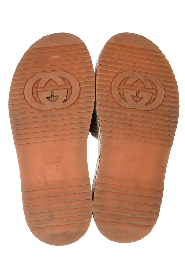 Gucci Size 38.5 Platform Slides
