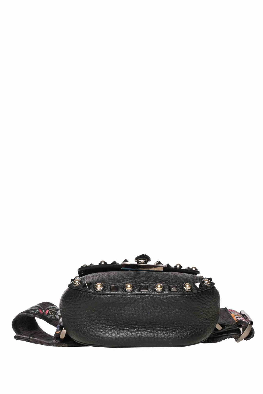 Valentino Guitar Strap Rockstud Rolling Belt Bag