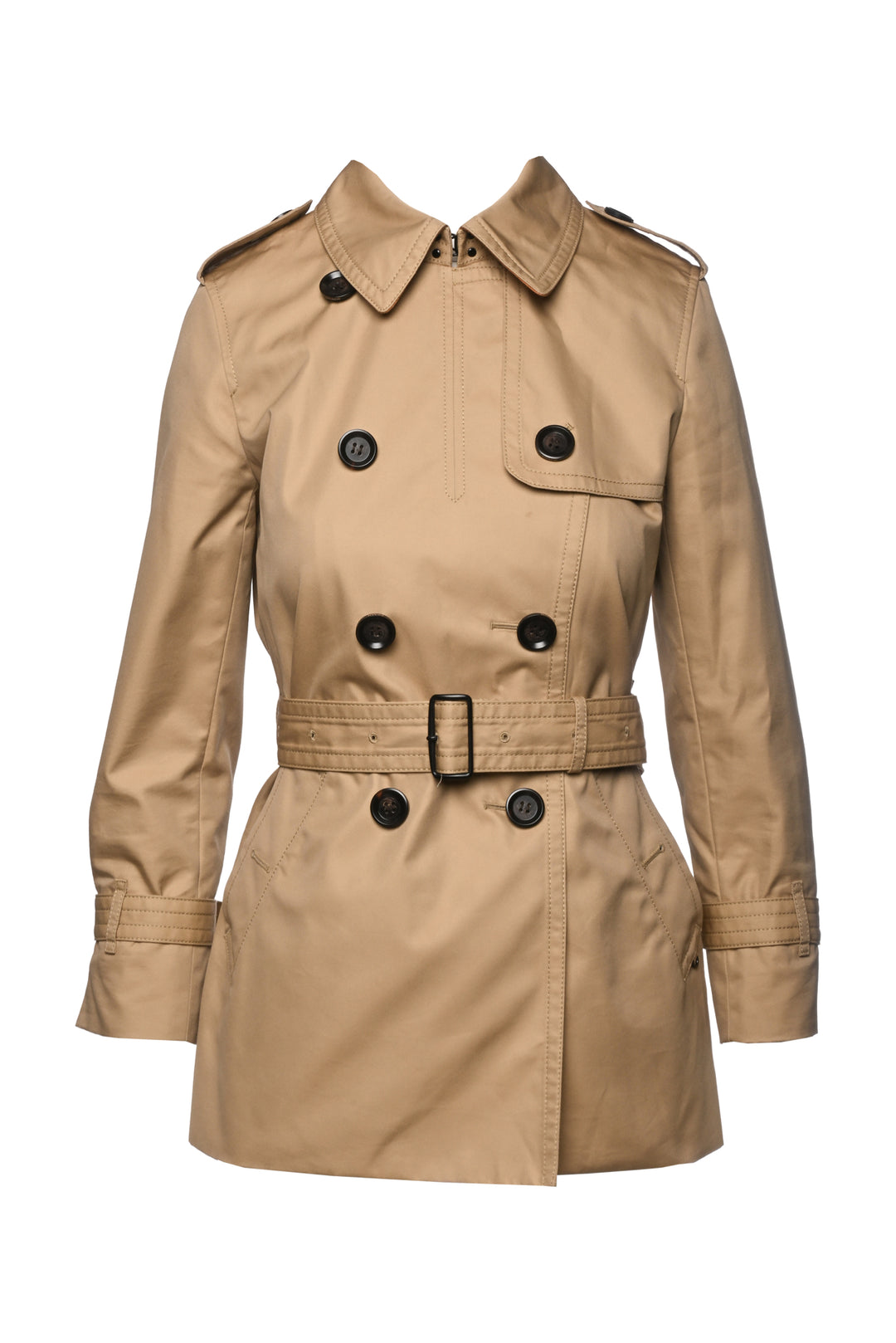 Coach Size S Mid Length Trench Coat