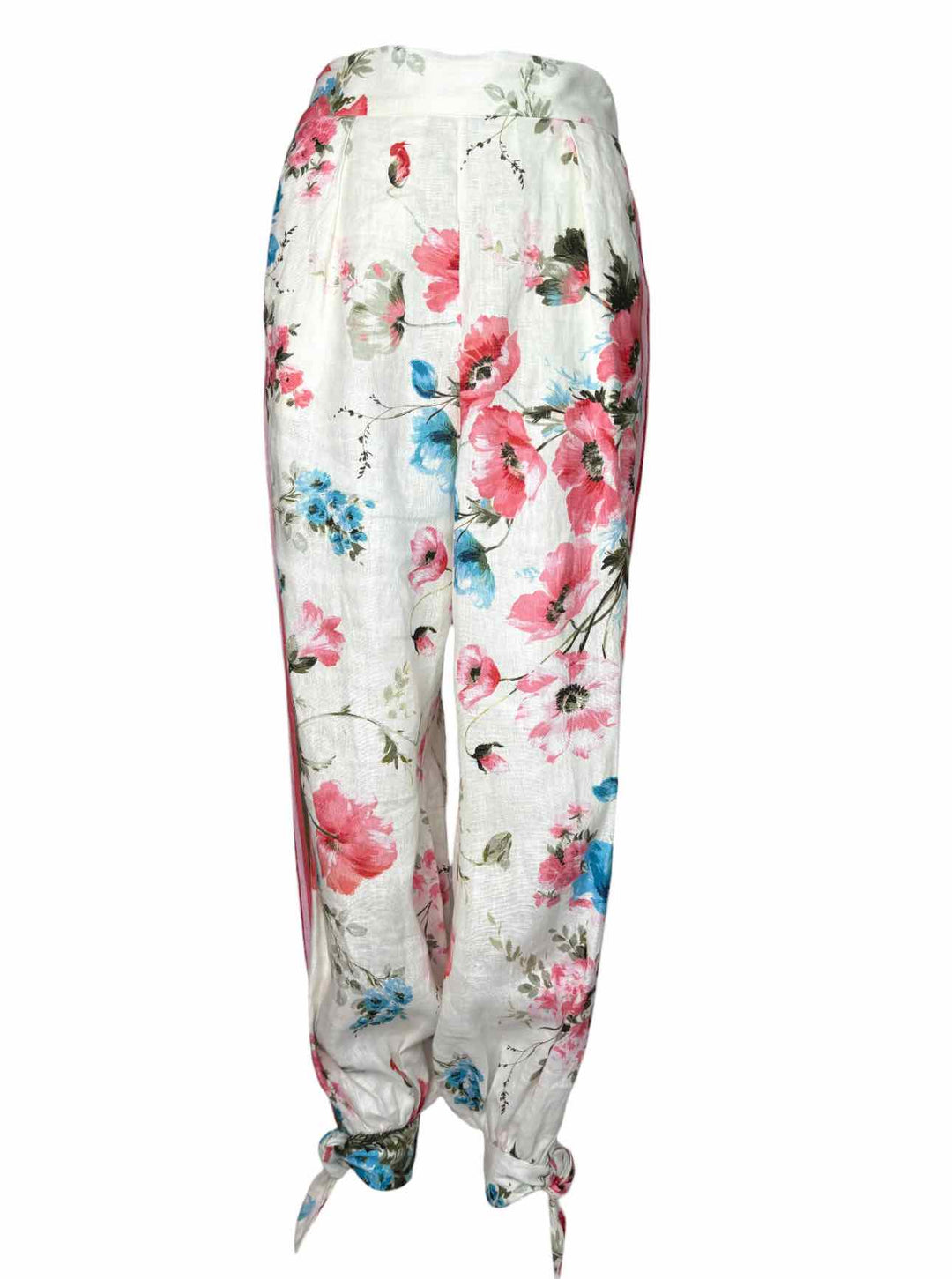 Zimmermann Size 1 Halcyon Floral Linen  Pants