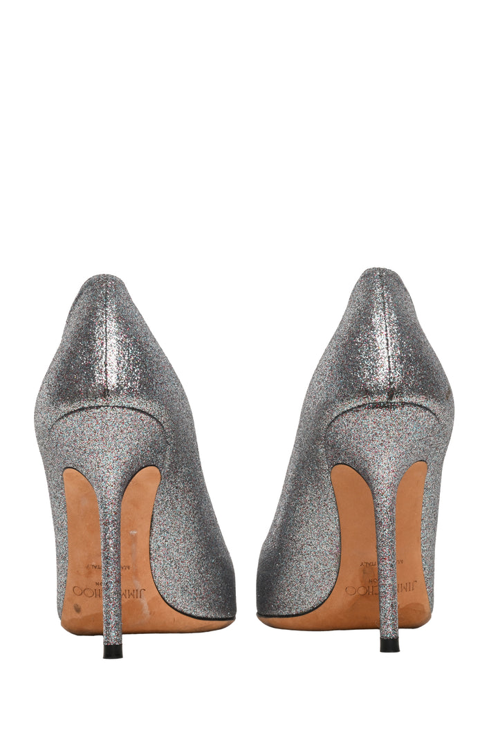 Jimmy Choo Size 36 Love 100 Glitter Pumps