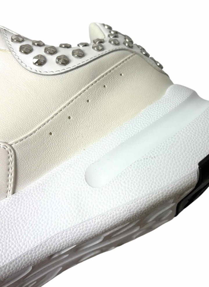 Alexander Mcqueen Size 6.5 Studded Leather Sneaker