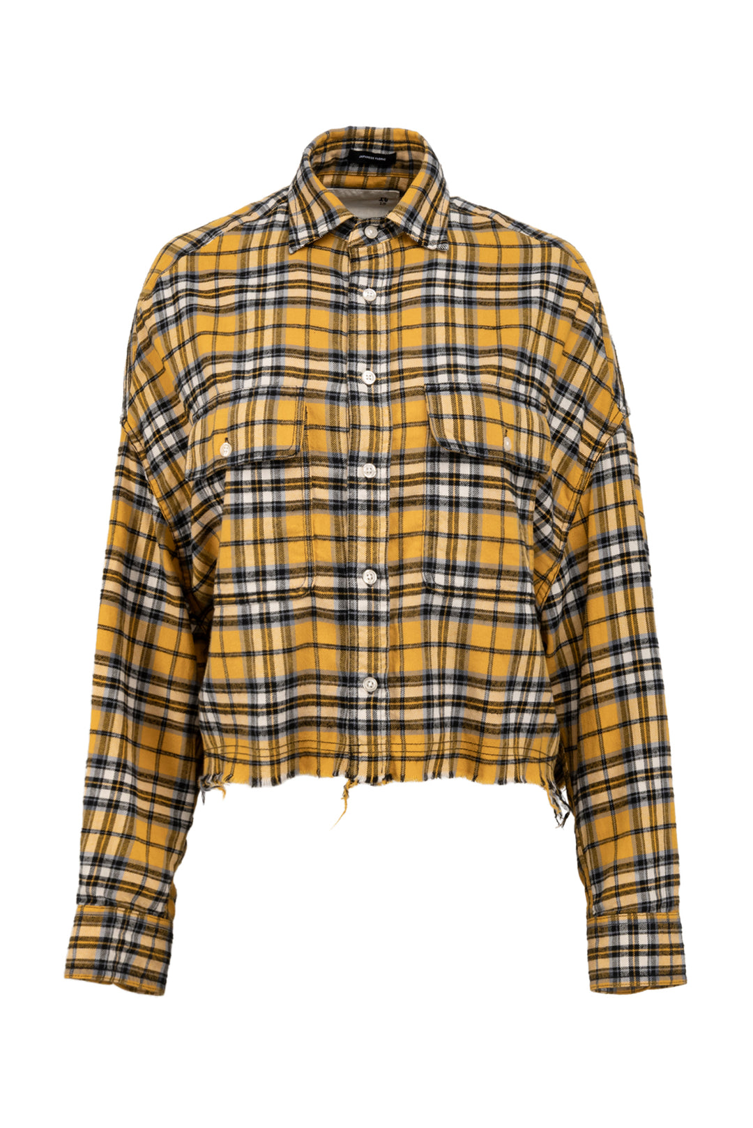 R13 Size XS Cropped Work Shirt