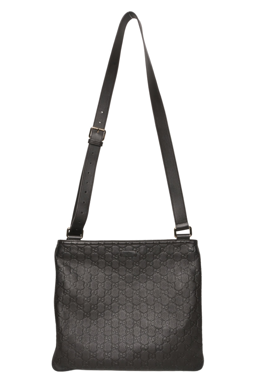 Gucci Guccissima Embossed Leather Crossbody