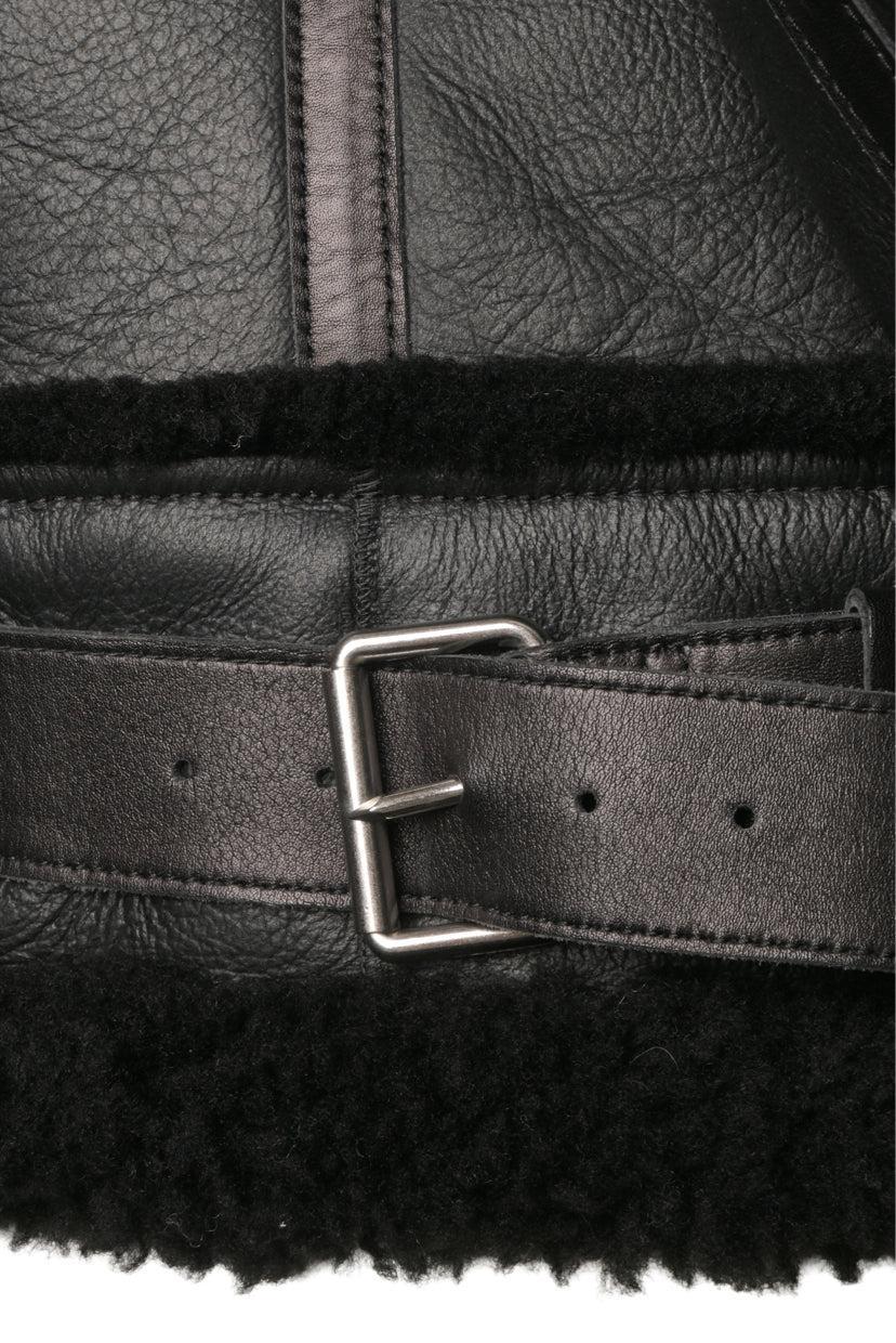 Acne Studios Size 32 Long Raf Shearling Jacket