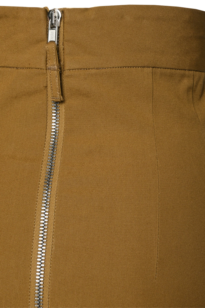 Rick Owens Size 4 Cotton Pencil Maxi Skirt