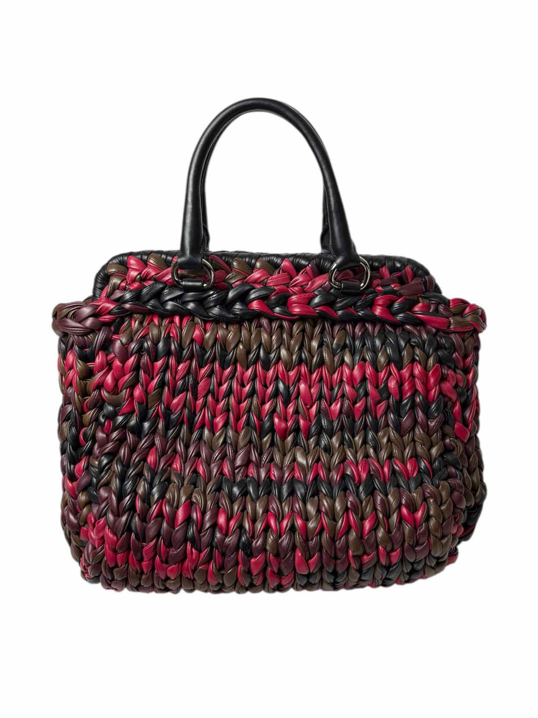 Prada Woven Leather Purse