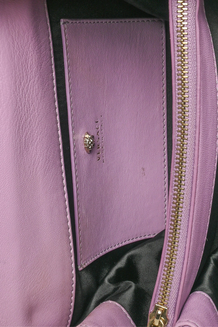 Versace Nappa Palazzo Sultan Shoulder Bag