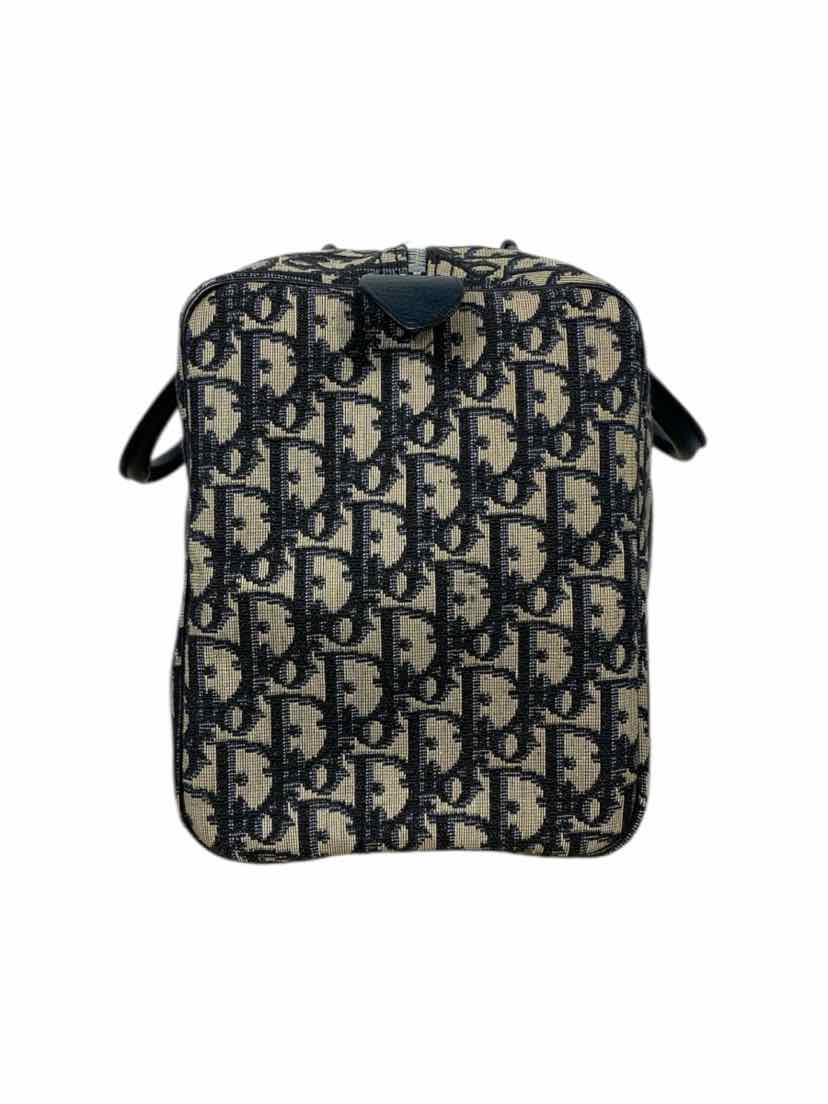 Dior Vintage Trotter Boston Canvas Bag