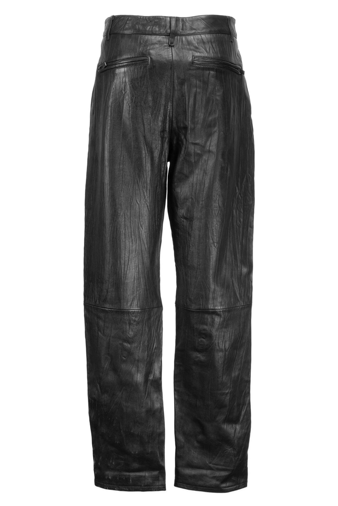 Han Kjobenhavn Size 40 Men's Leather Crinkle Pants