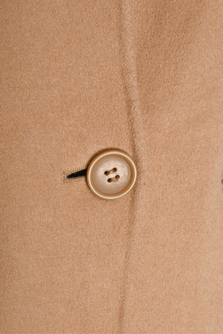 maje Size 40 Galaxie Wool-Blend Coat