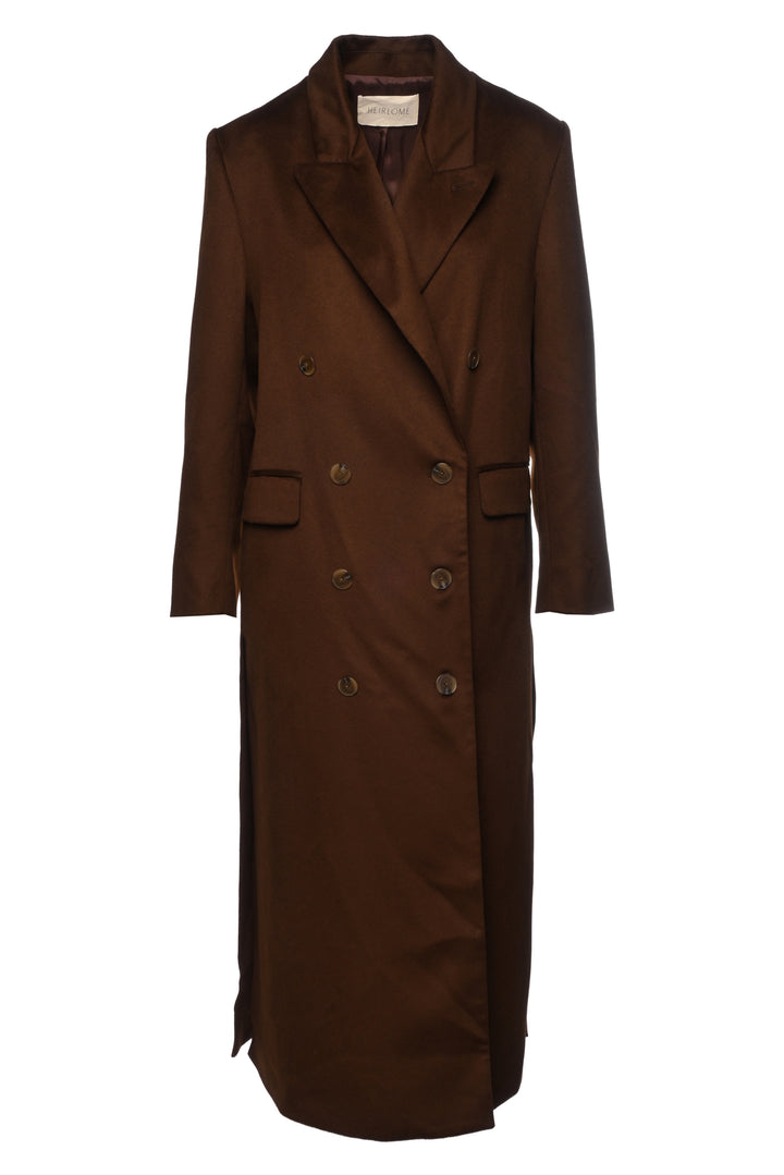 Heirlome Size M Lilli Double Breasted Cashmere Coat
