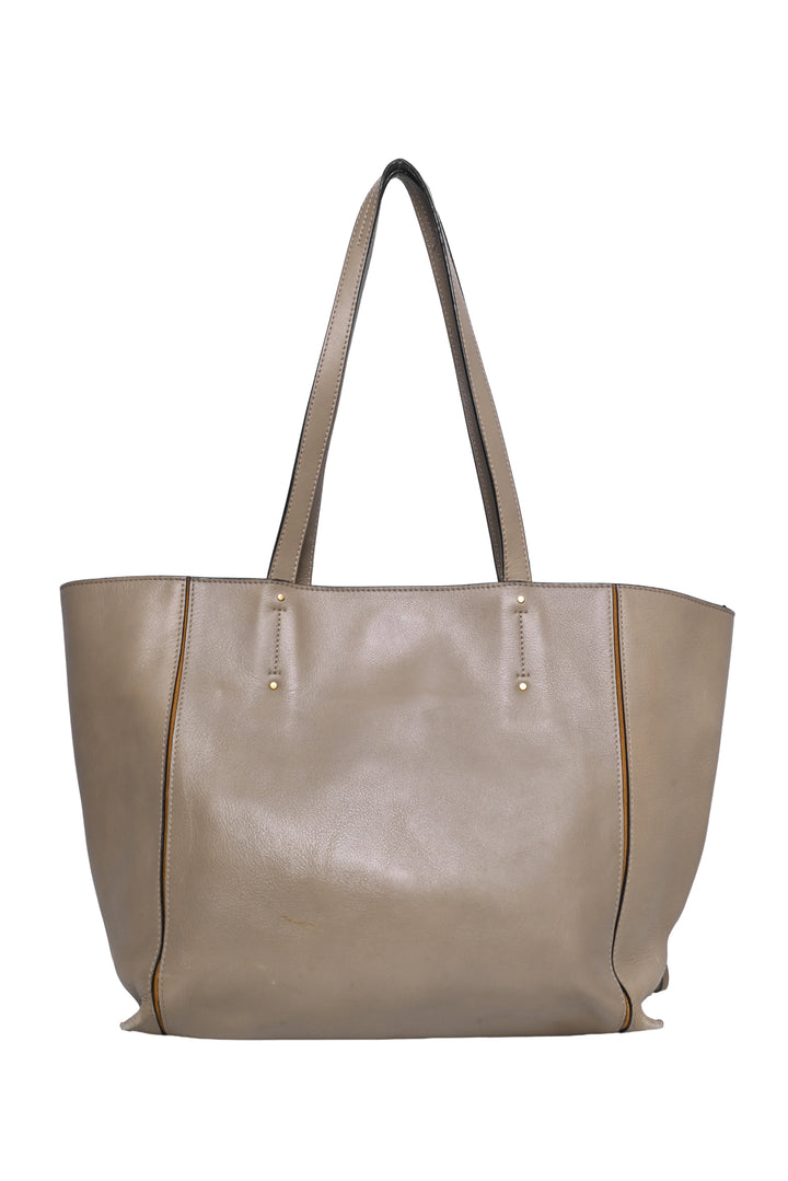 Chloe Medium Milo Leather Shopping Tote