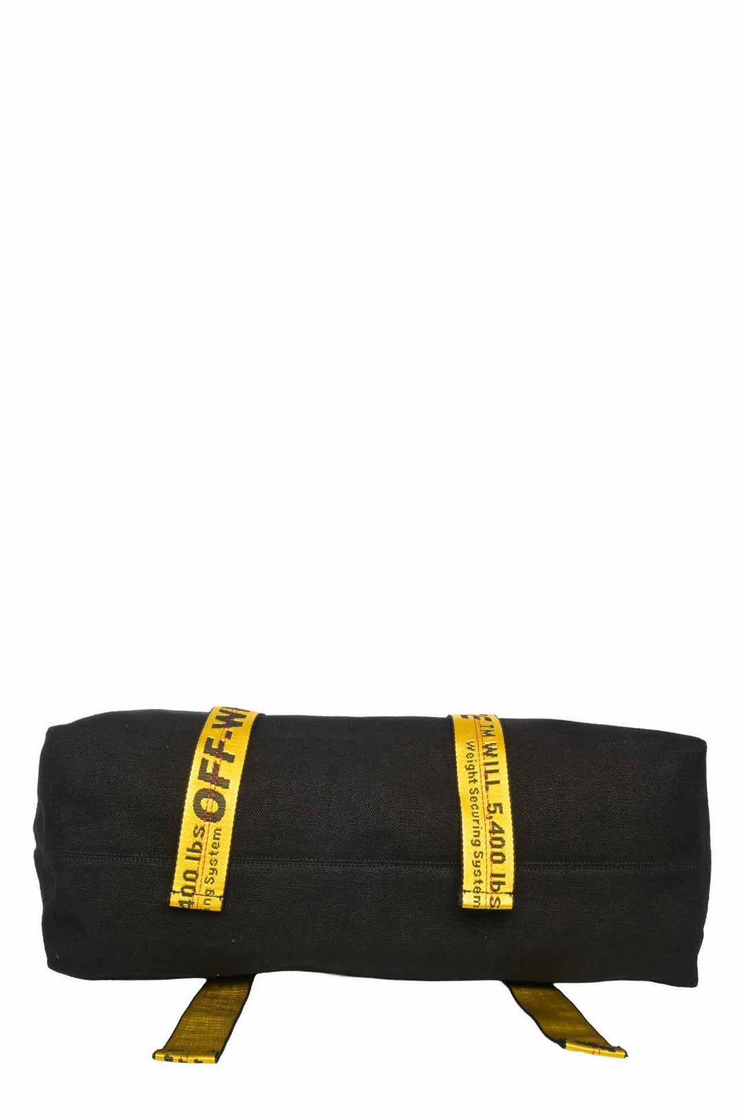 Off White Canvas Industrial Tote