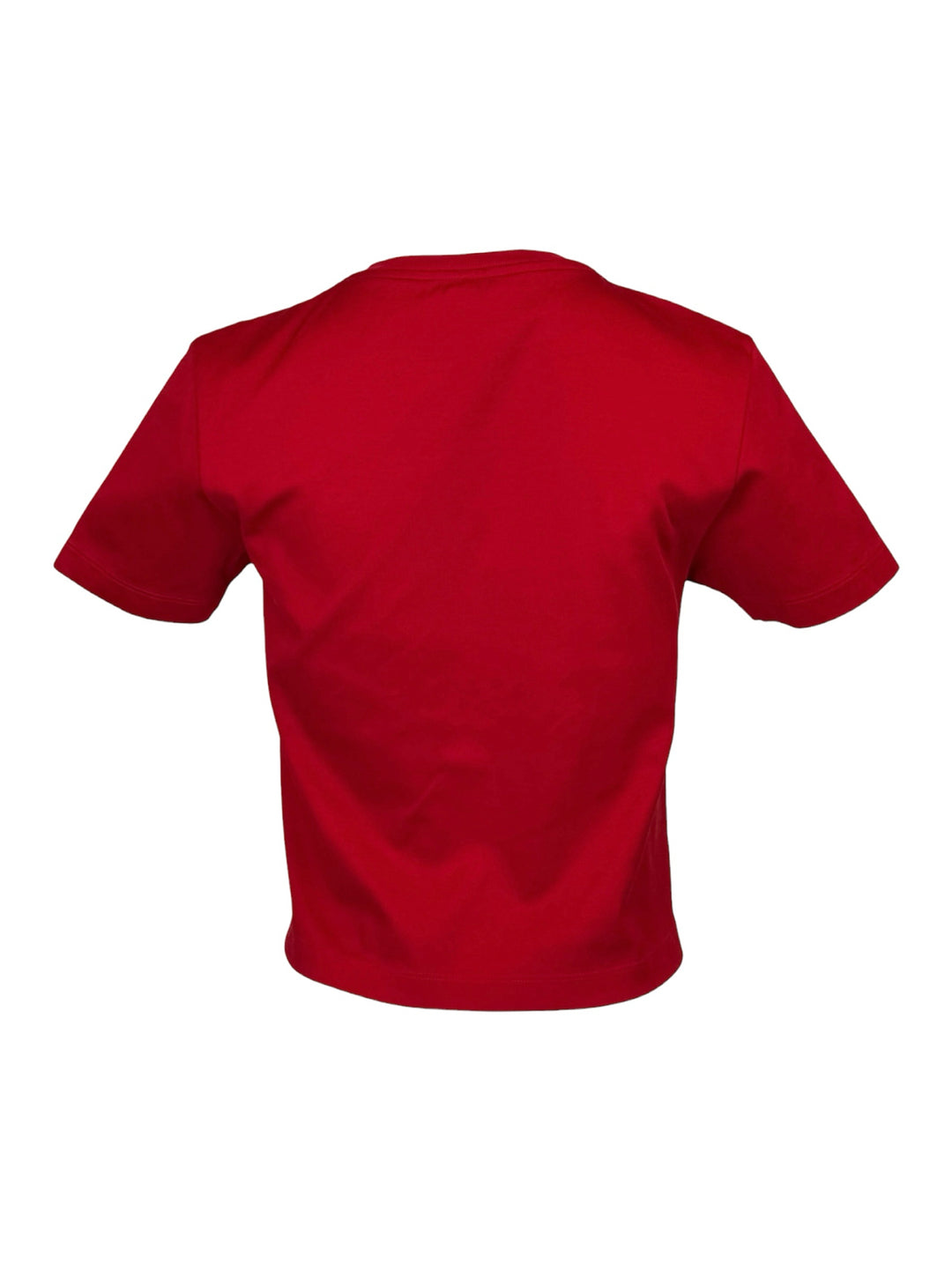 Fendi Size XS Pocket Embossed Cropped T-Shirt