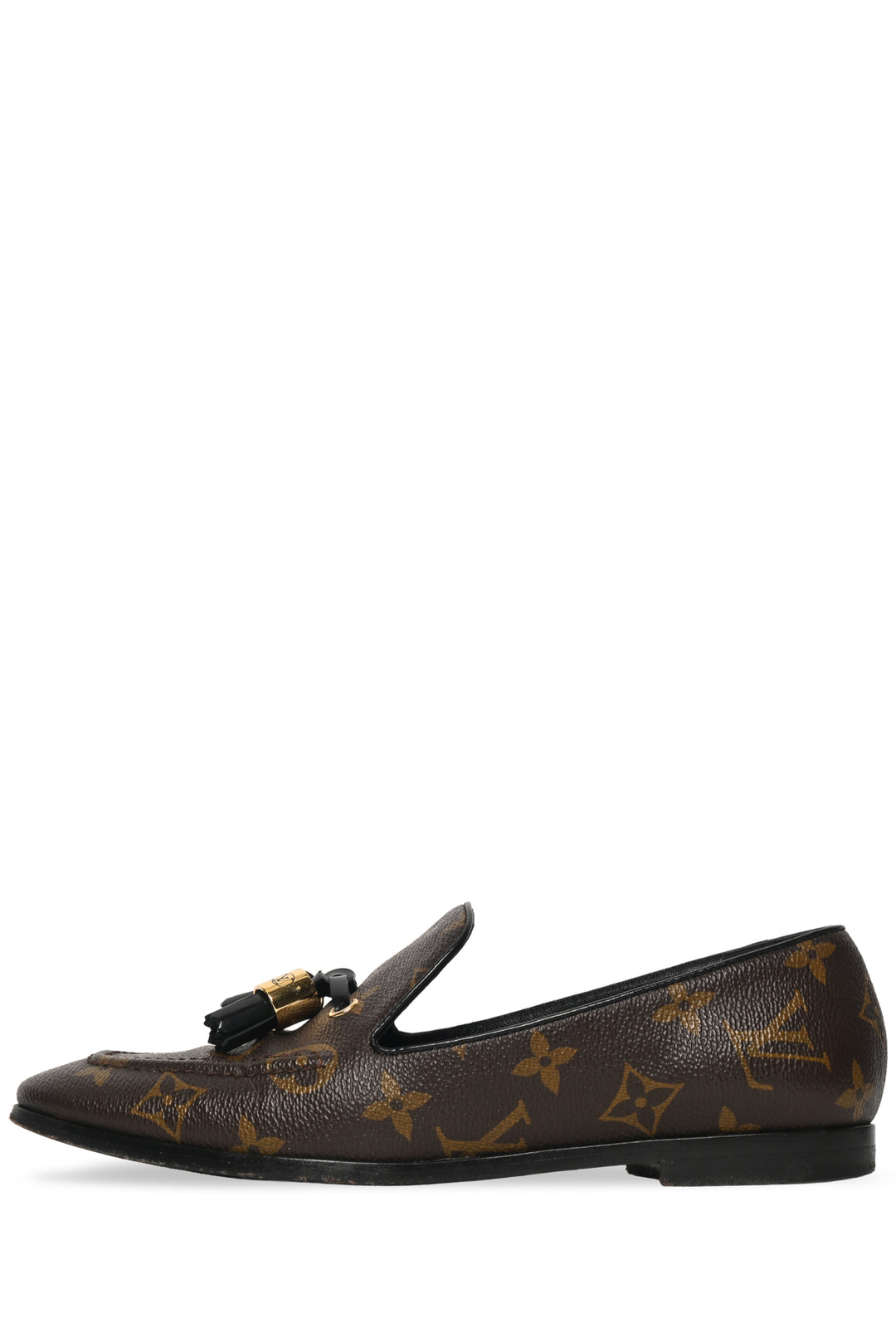 Louis Vuitton Size 36.5  society monogram loafer
