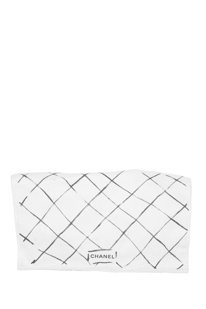 Chanel 2015-2016 Medium Quilted Caviar Classic Double Flap Shoulder Bag