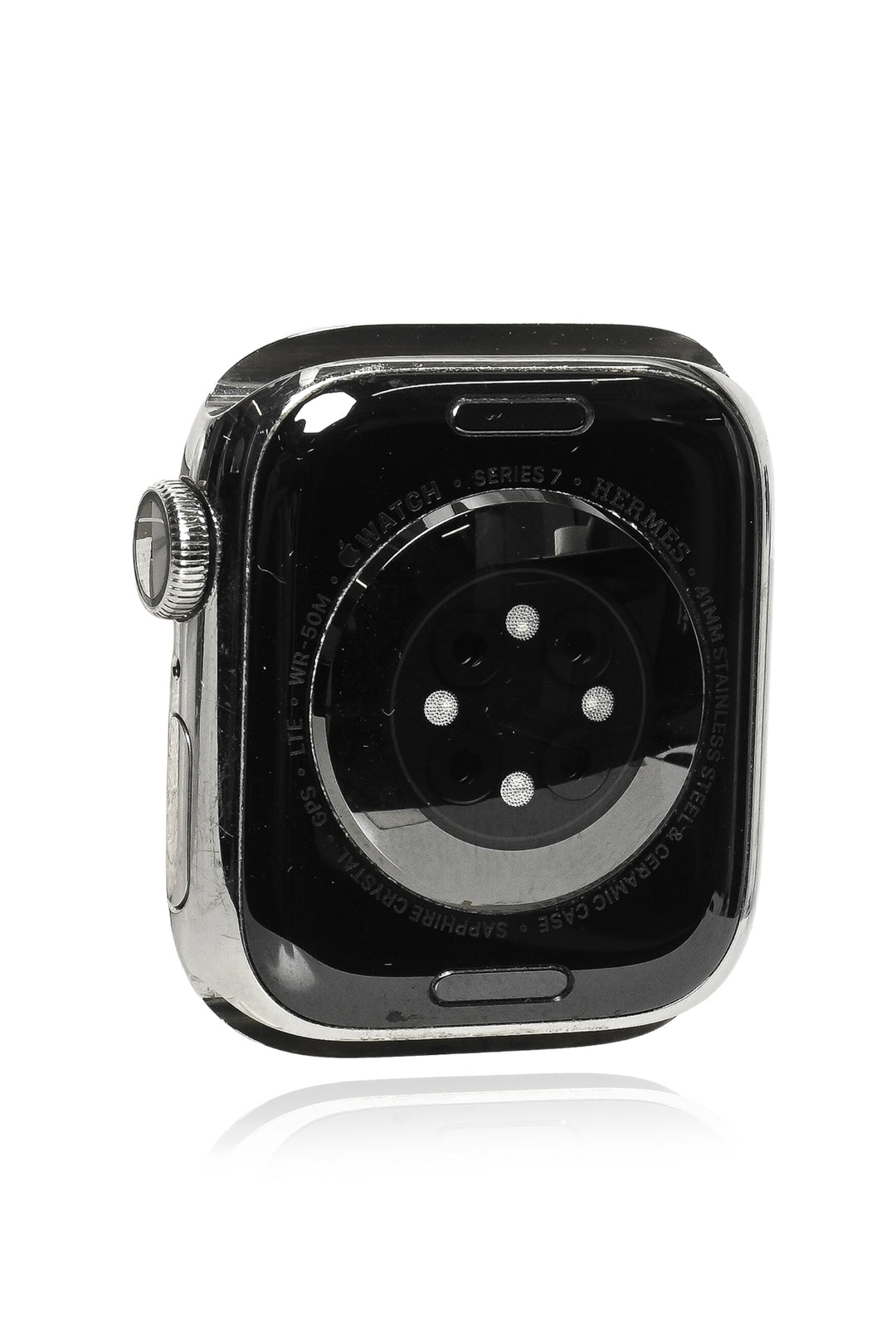 Hermes 41MM Silver Stainless Steel Series 7 Apple Watch