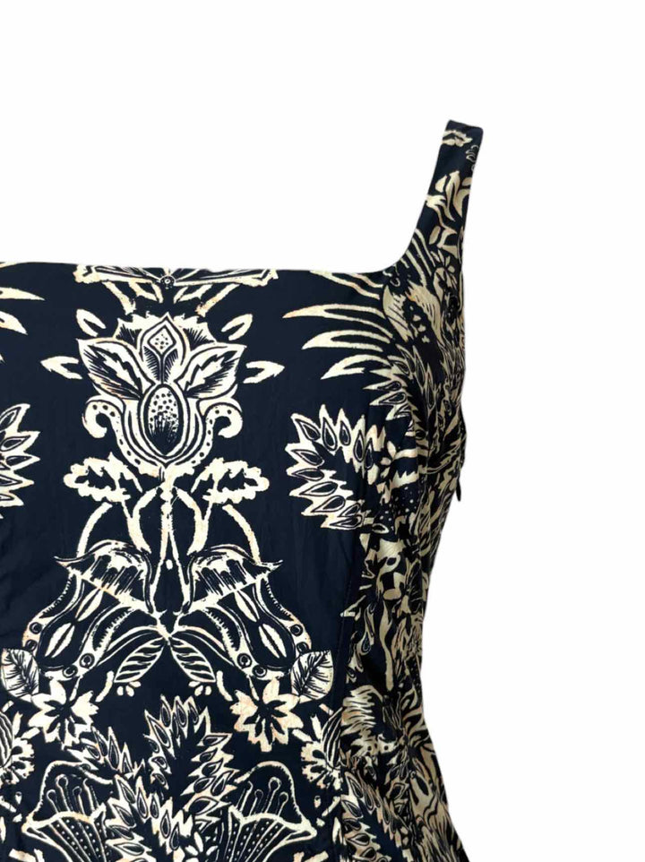 Ulla Johnson Size 6 Natali Tank A-Line Noir Flora Dress