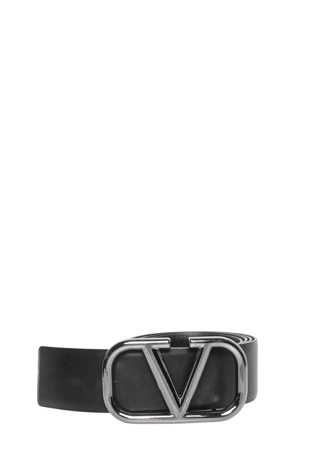 Valentino Size 36 Men's Vlogo Signature Calfskin Belt