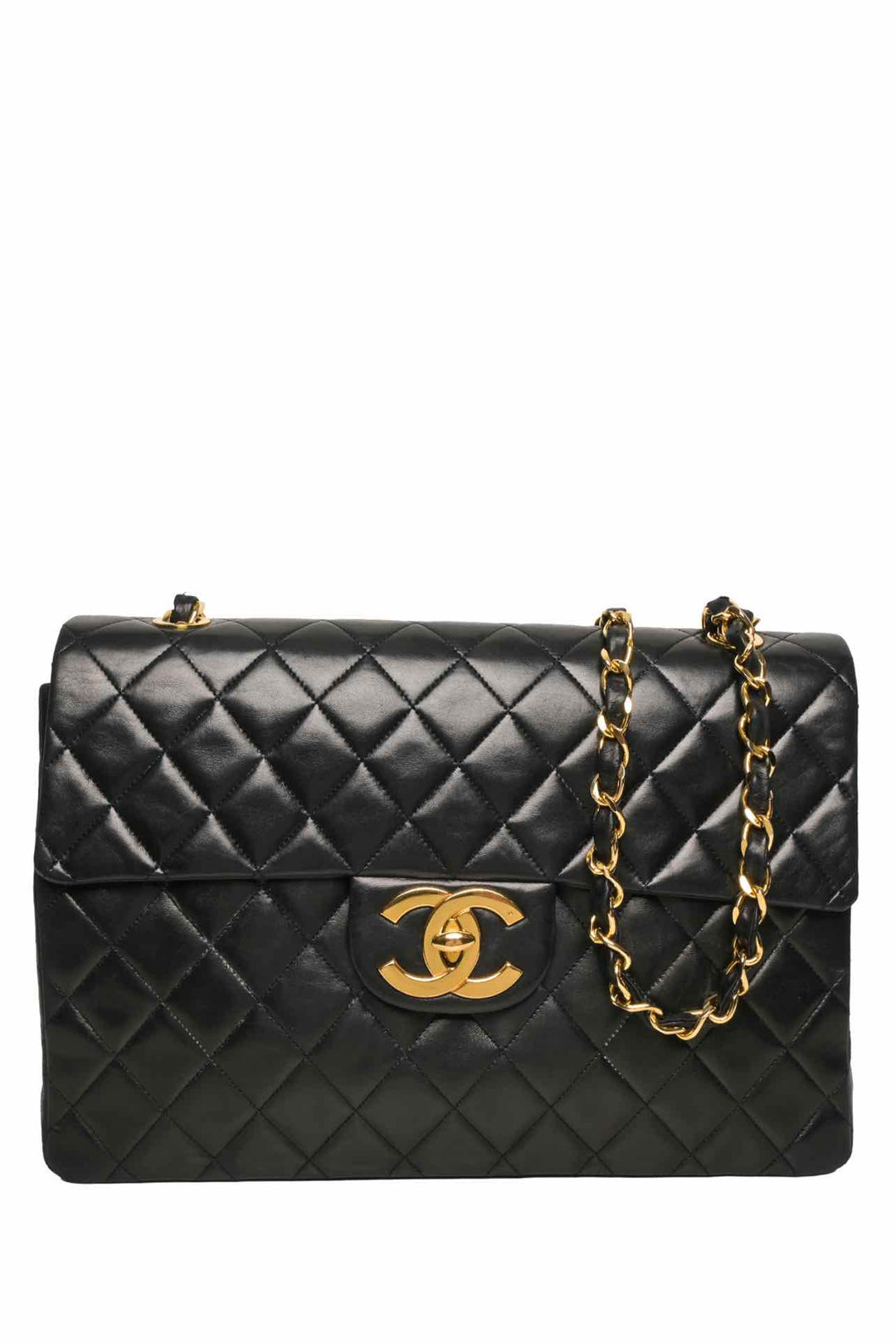 Chanel 1986-88 Jumbo Single Flap Shoulder Bag