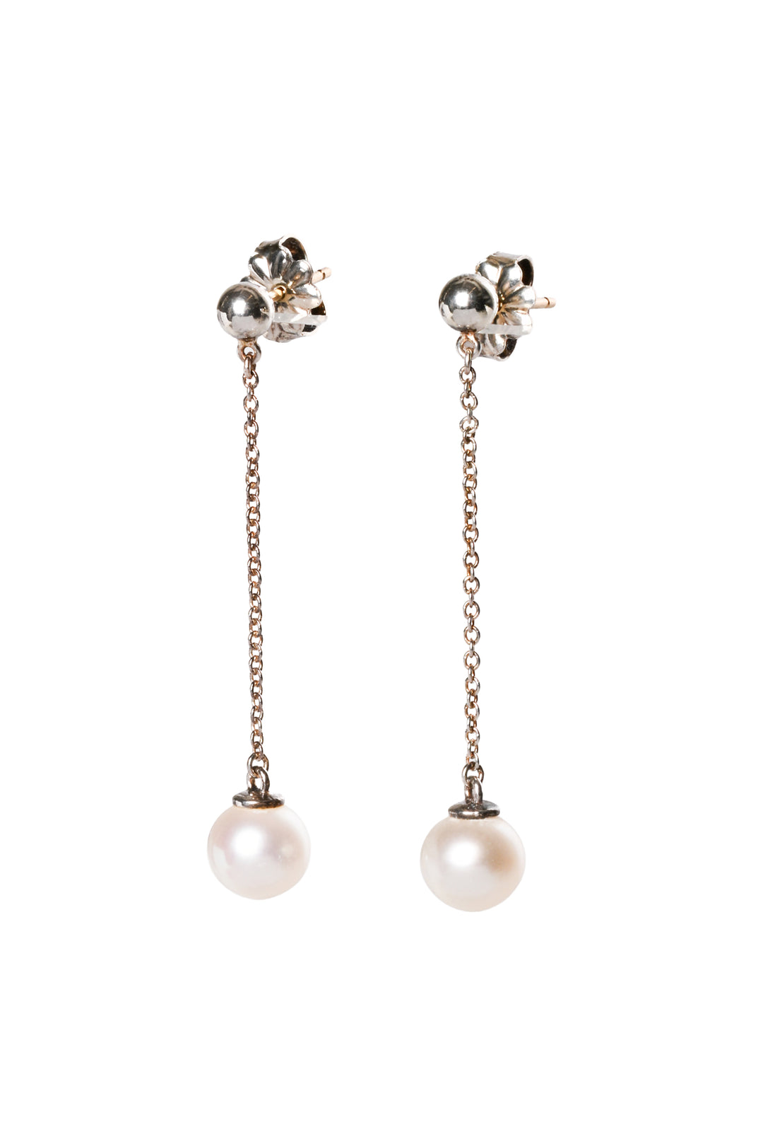 Tiffany & Co Pearl Drop Earrings