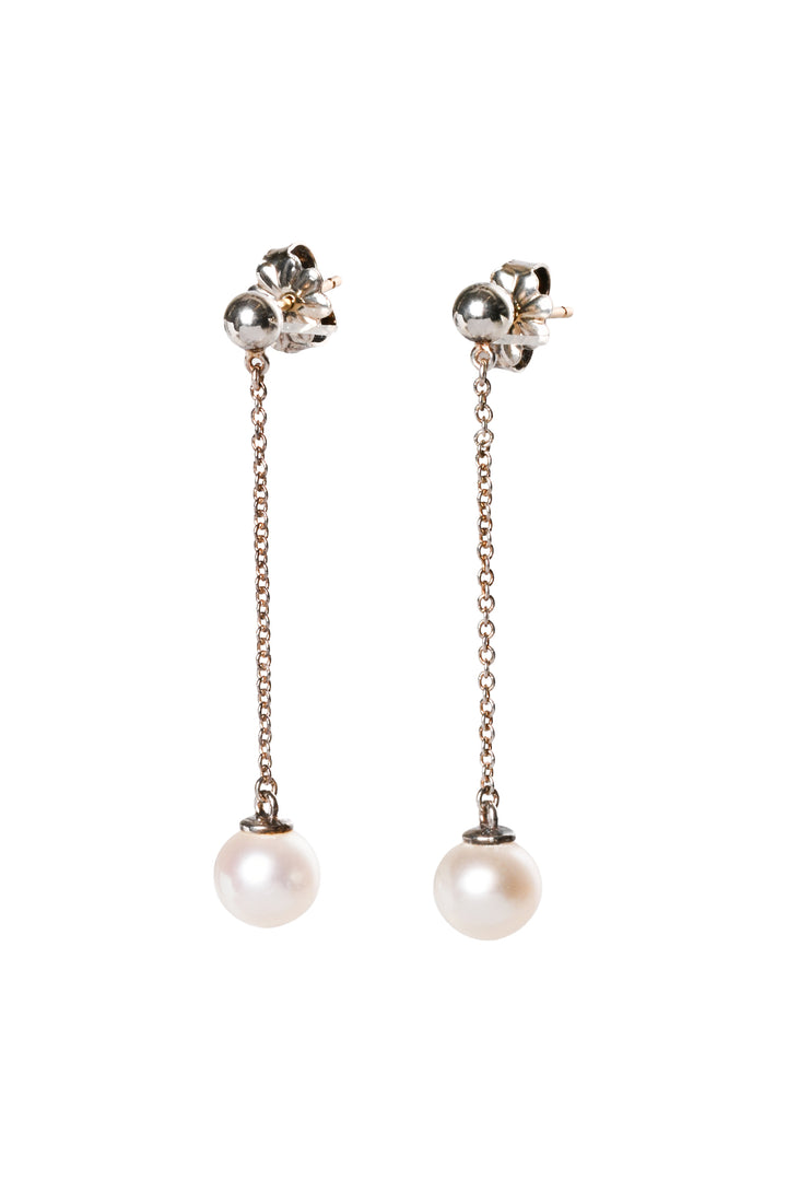 Tiffany & Co Pearl Drop Earrings