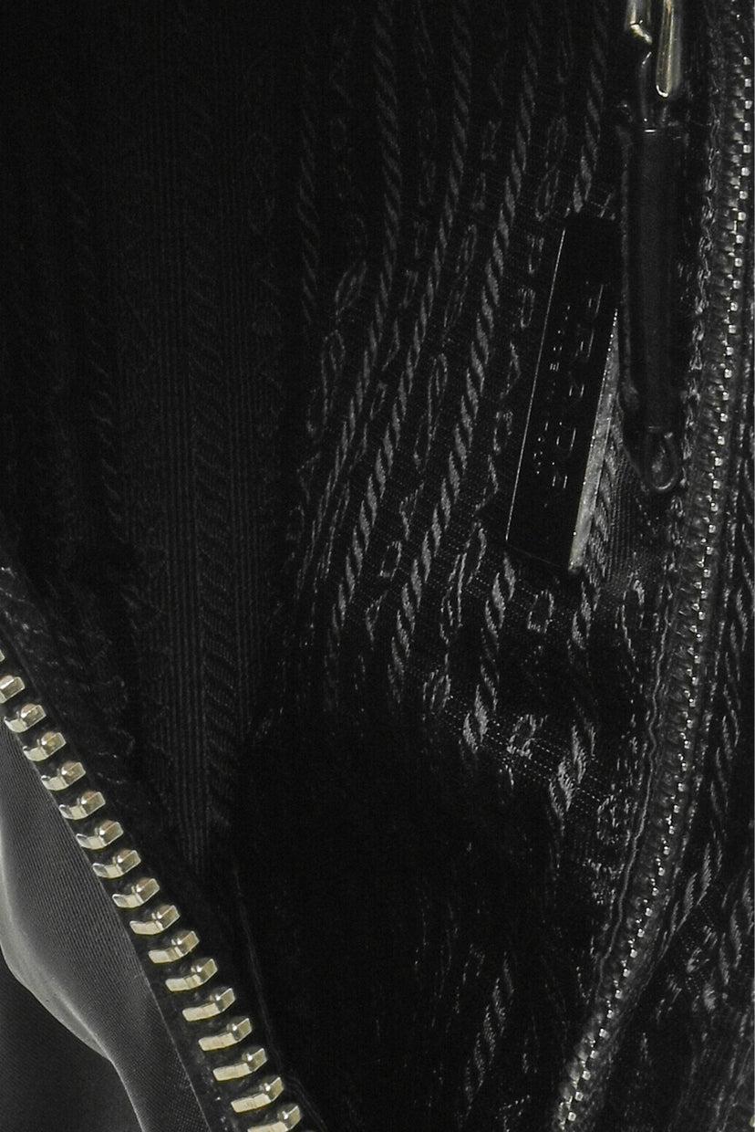 Prada Tessuto Nylon & Leather Shoulder Bag
