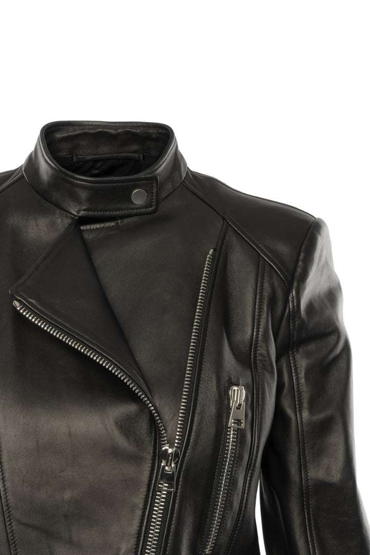 Tom Ford Size 42 Sheep Leather Moto Jacket