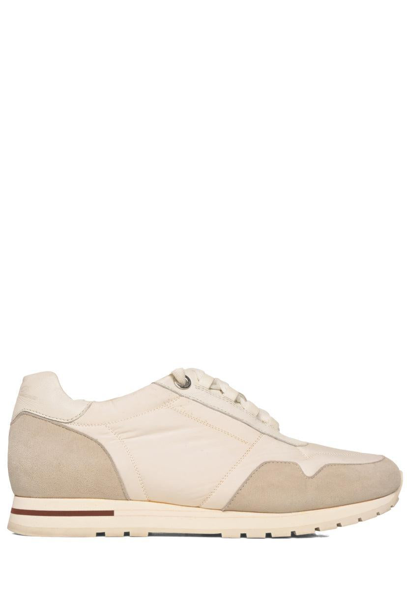 Loro Piana Size 38 My Wind Suede Trim Sneaker