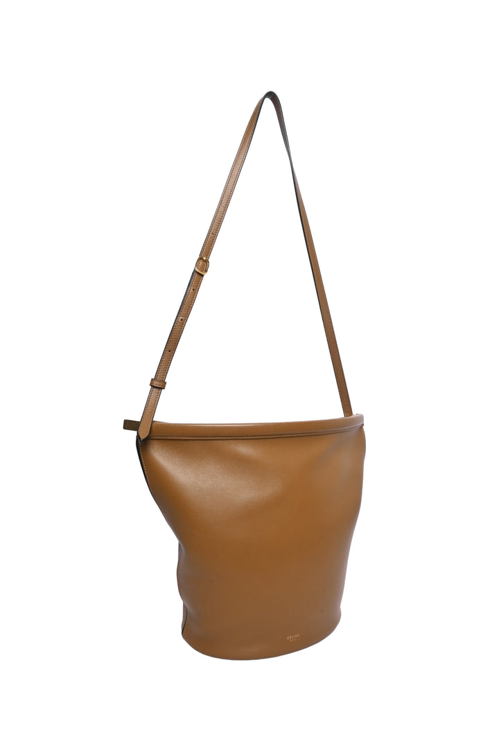 Celine Clasp Bucket Crossbody