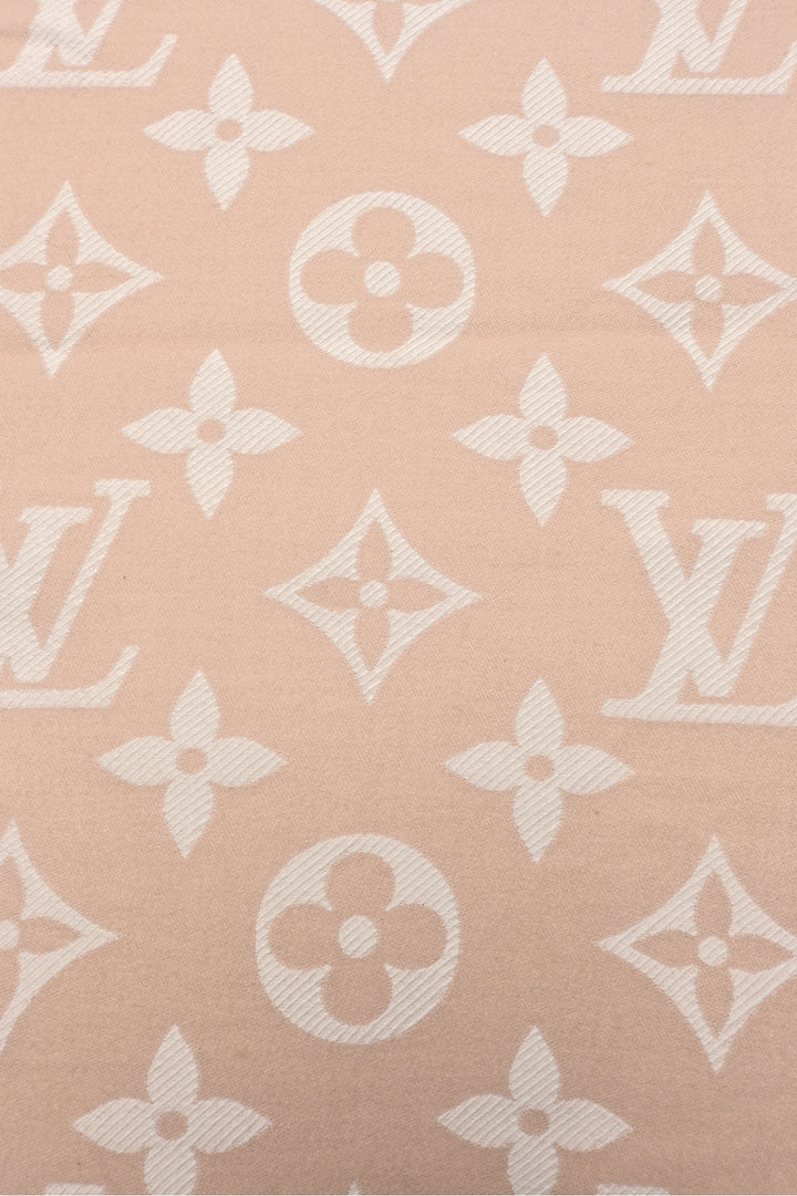 Louis Vuitton Monogram Simply LV Wool Scarf