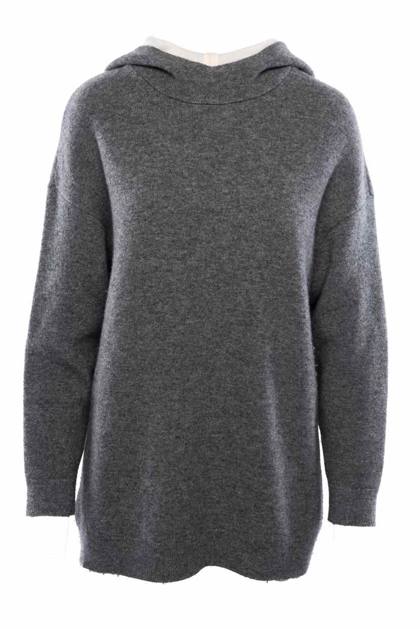 Dior Size 4 Hooded Cashmere Sweater