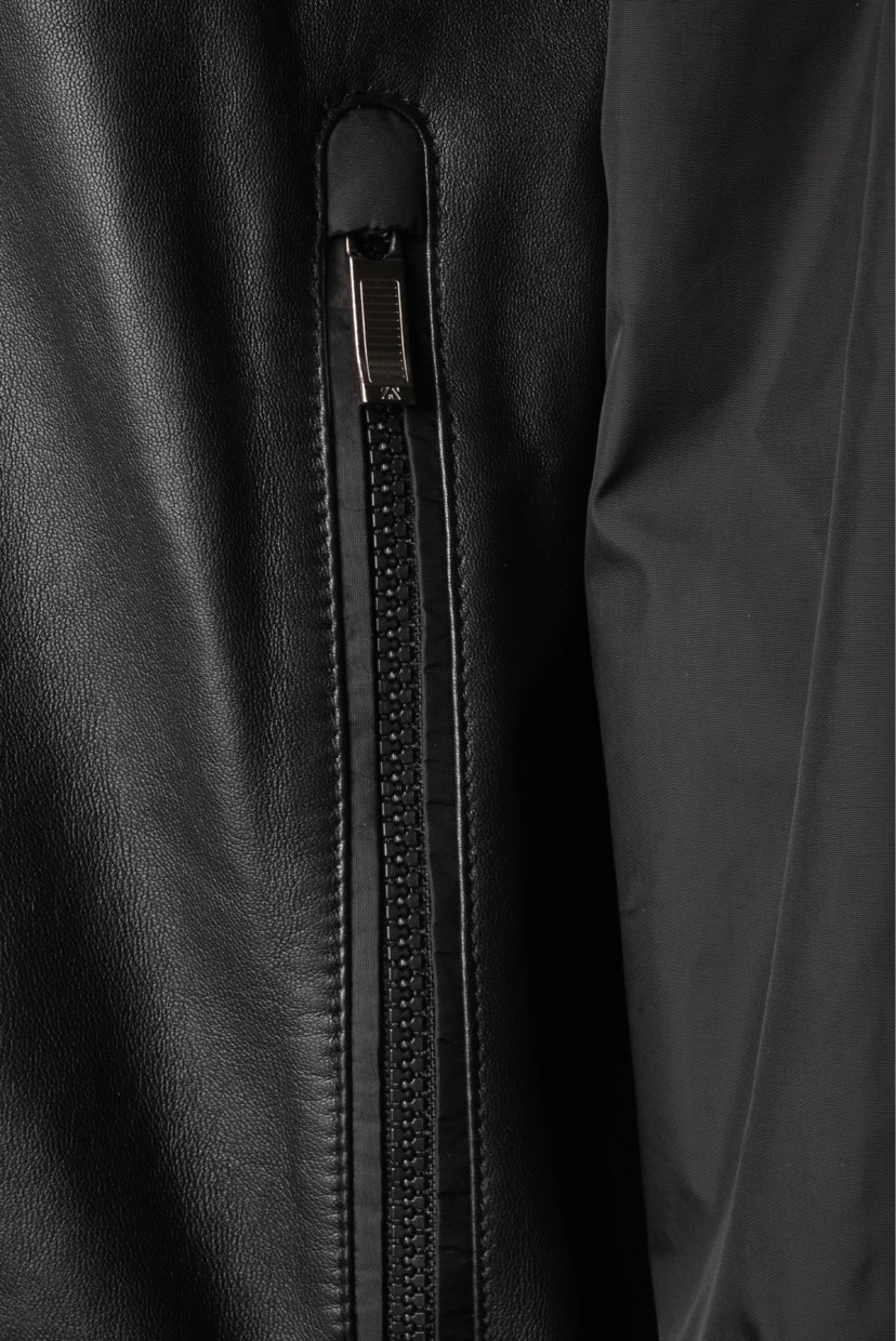 Zegna Sport Size L Men's Leather Jacket