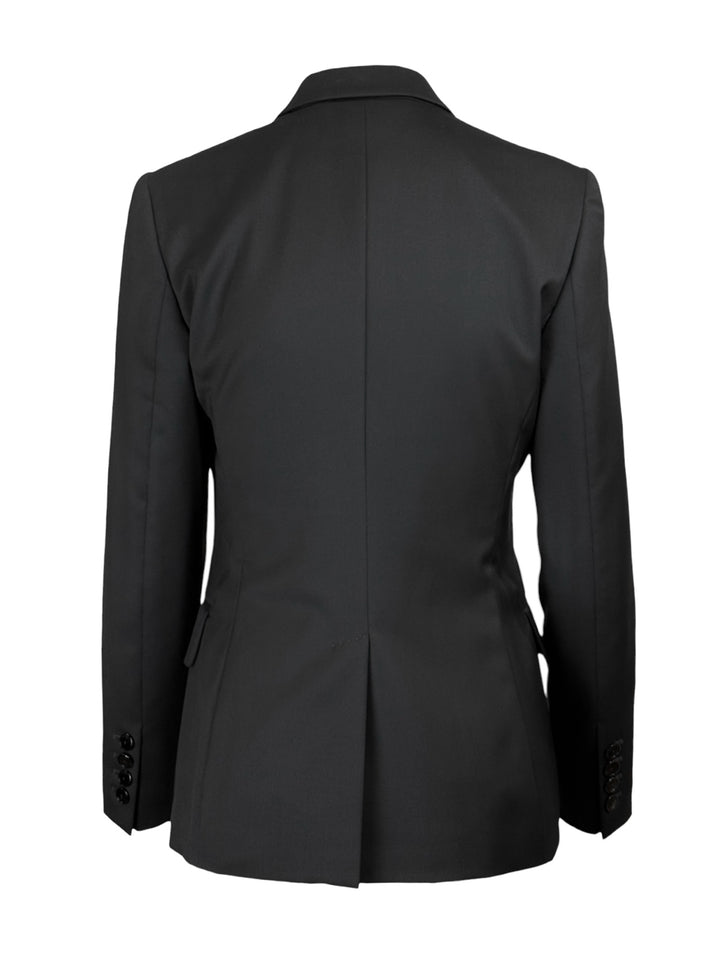 Stella Mccartney Size 42 Single Breasted Peaked Lapel Blazer