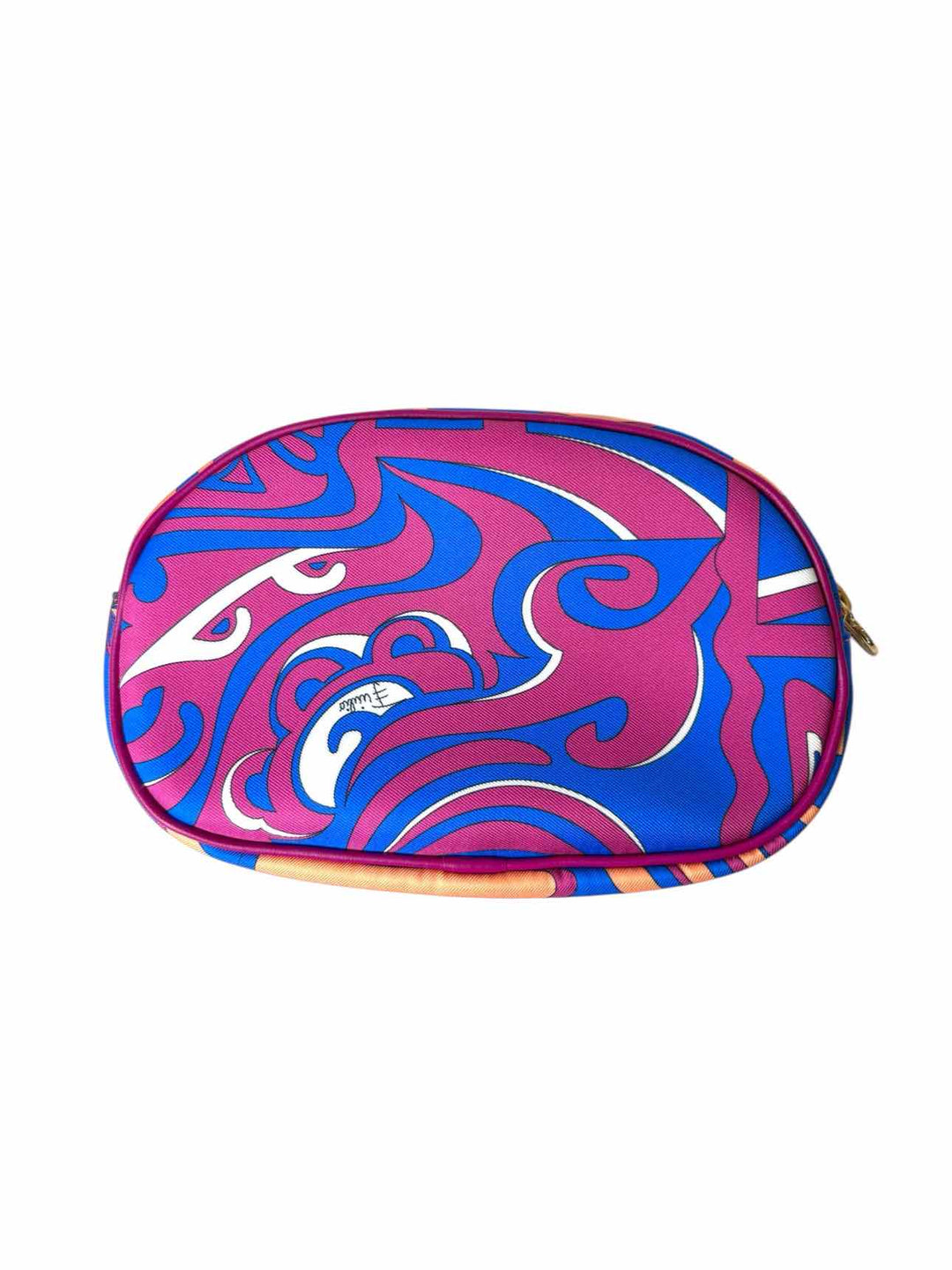 Emilio Pucci Fabric Cosmetic Case Clutch