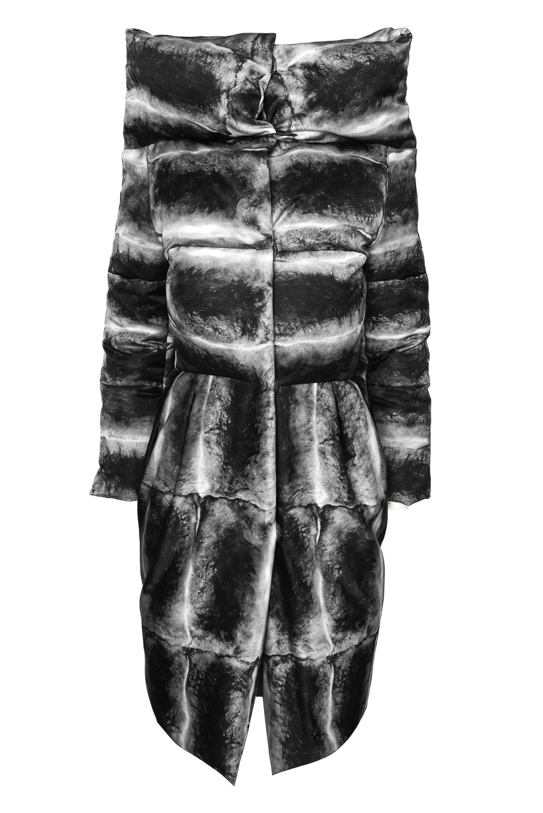 Moncler Gamme Rouge Size 8 Olya Puffer Coat