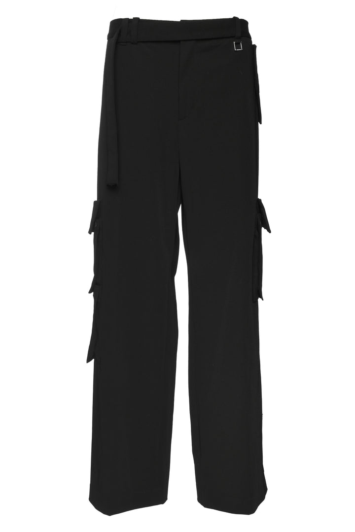Wooyoungmi Size 34 Men's Wide Leg Cargo Trousers