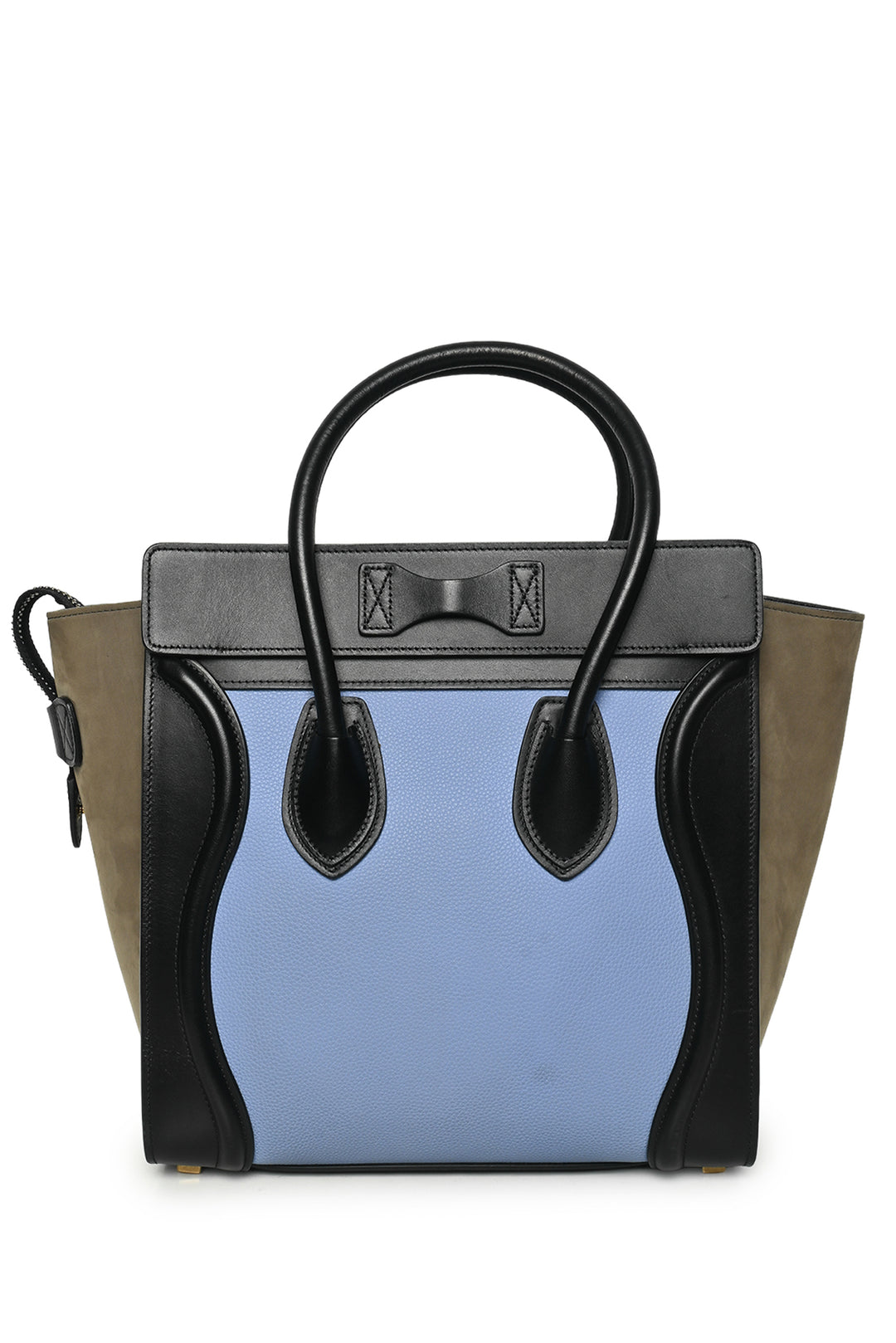 Celine Tri-Color Micro Luggage Tote