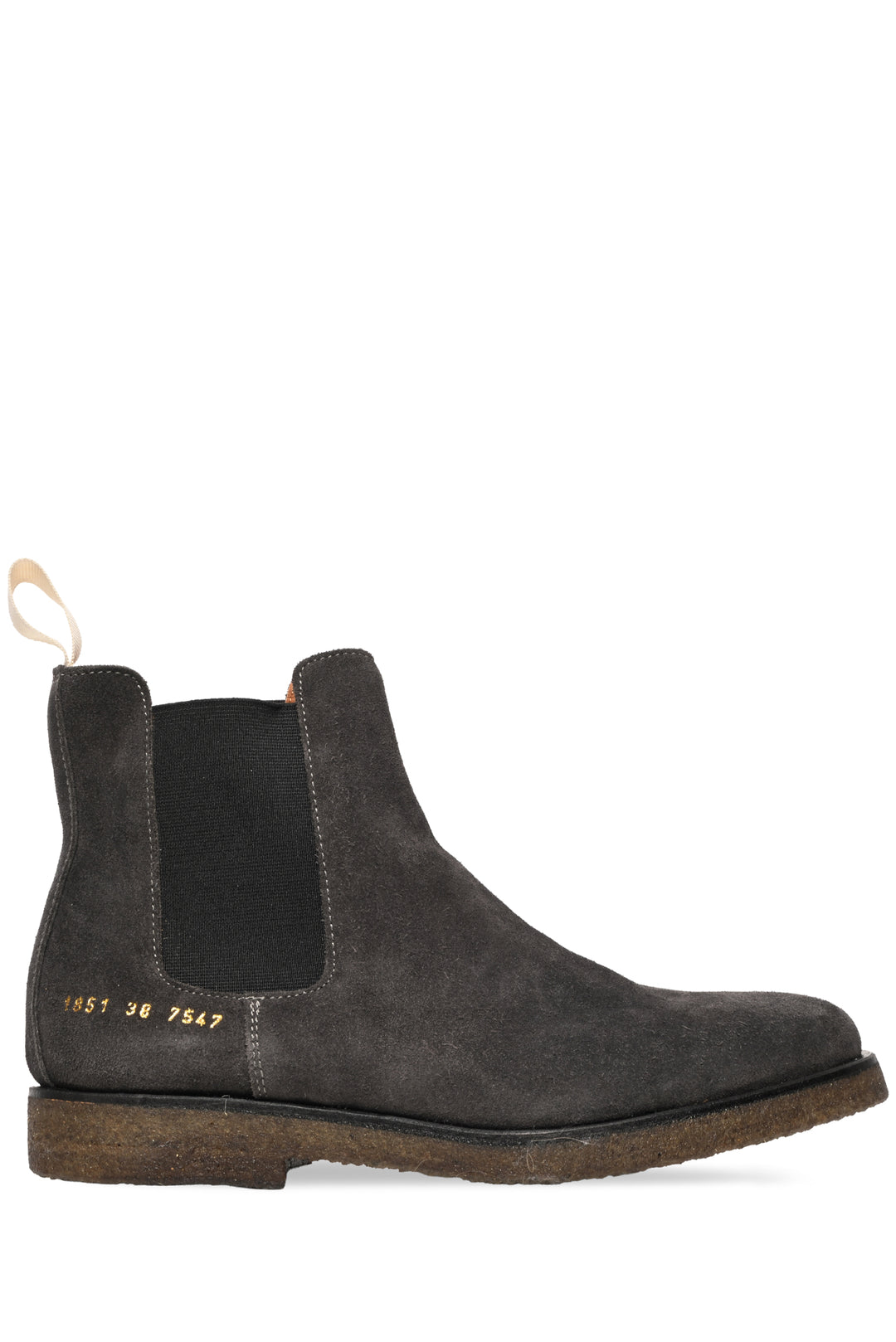 Common Projects Size 38 Suede Chelsea Ankle Boots