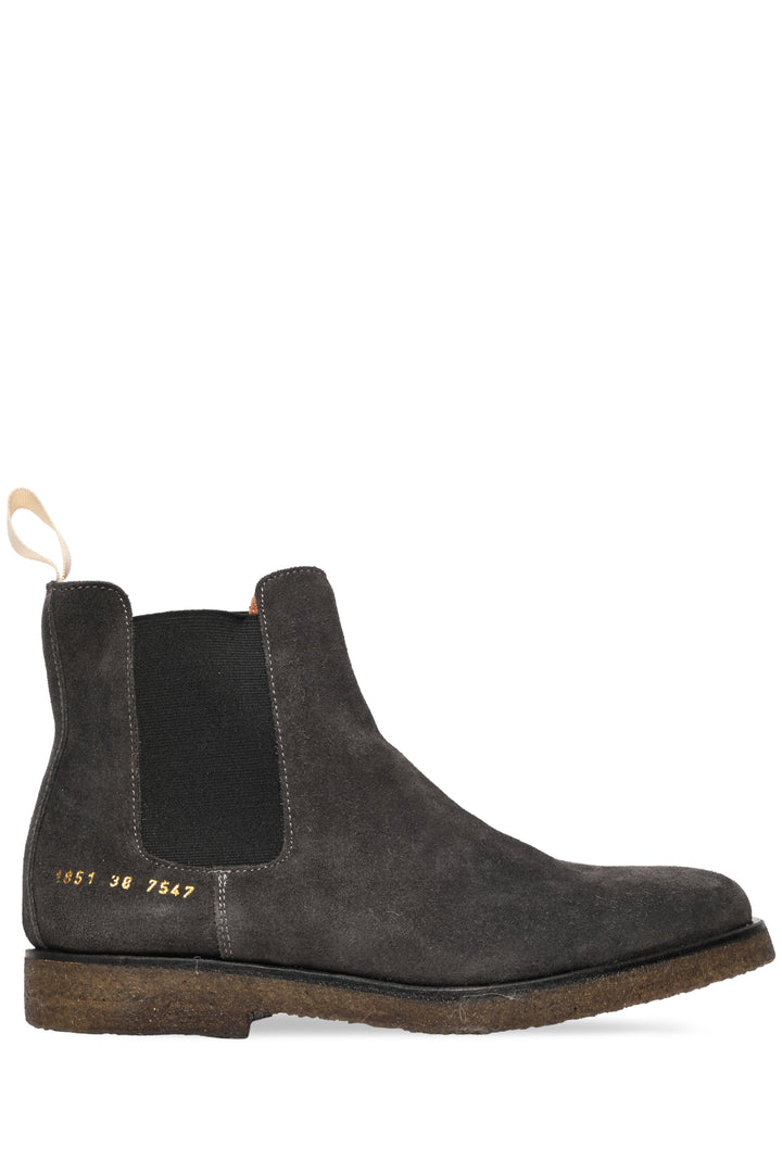 Common Projects Size 38 Suede Chelsea Ankle Boots
