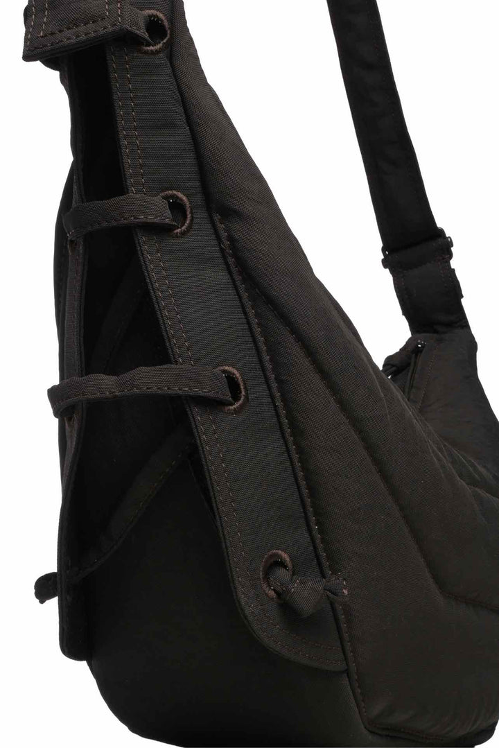 Lemaire Quilted Nylon Canvas Small Soft Game Crossbody Bag