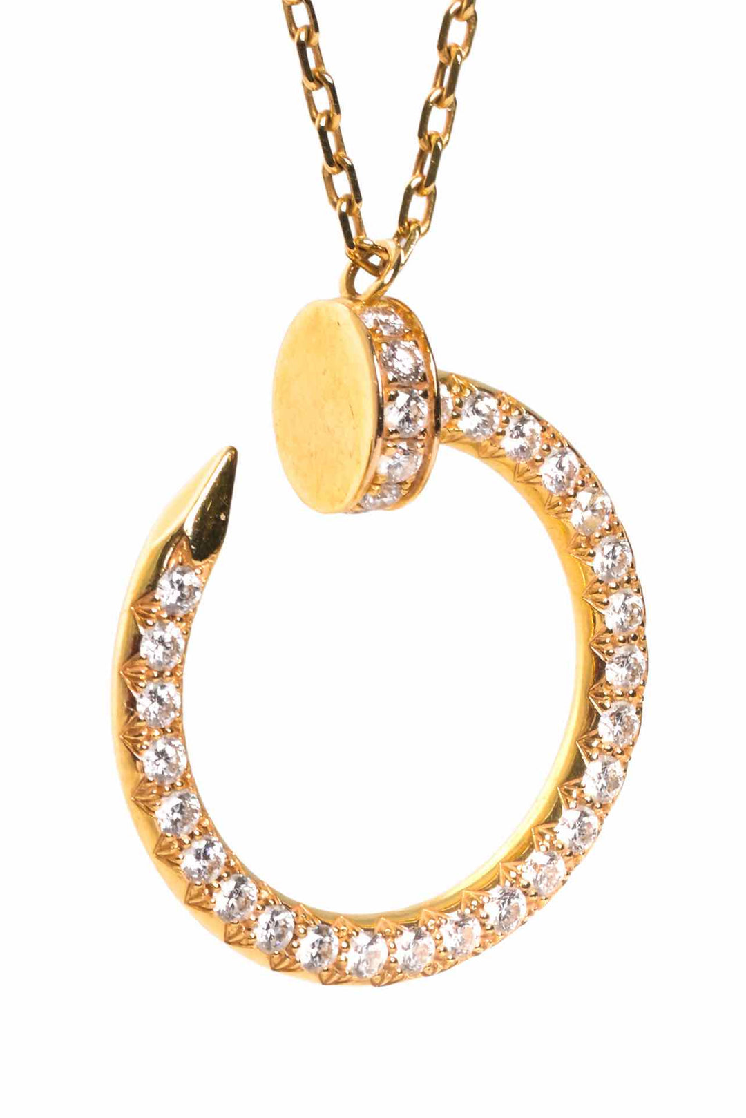 Cartier 2021 Juste Un Clou Diamond Pendant Necklace